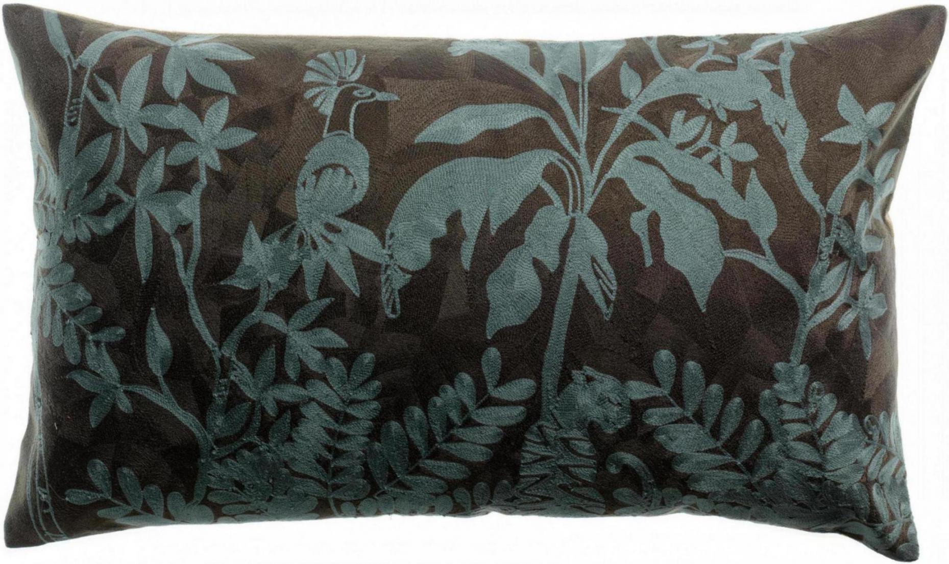Coussin brod Raki Carbone 40 x 65
