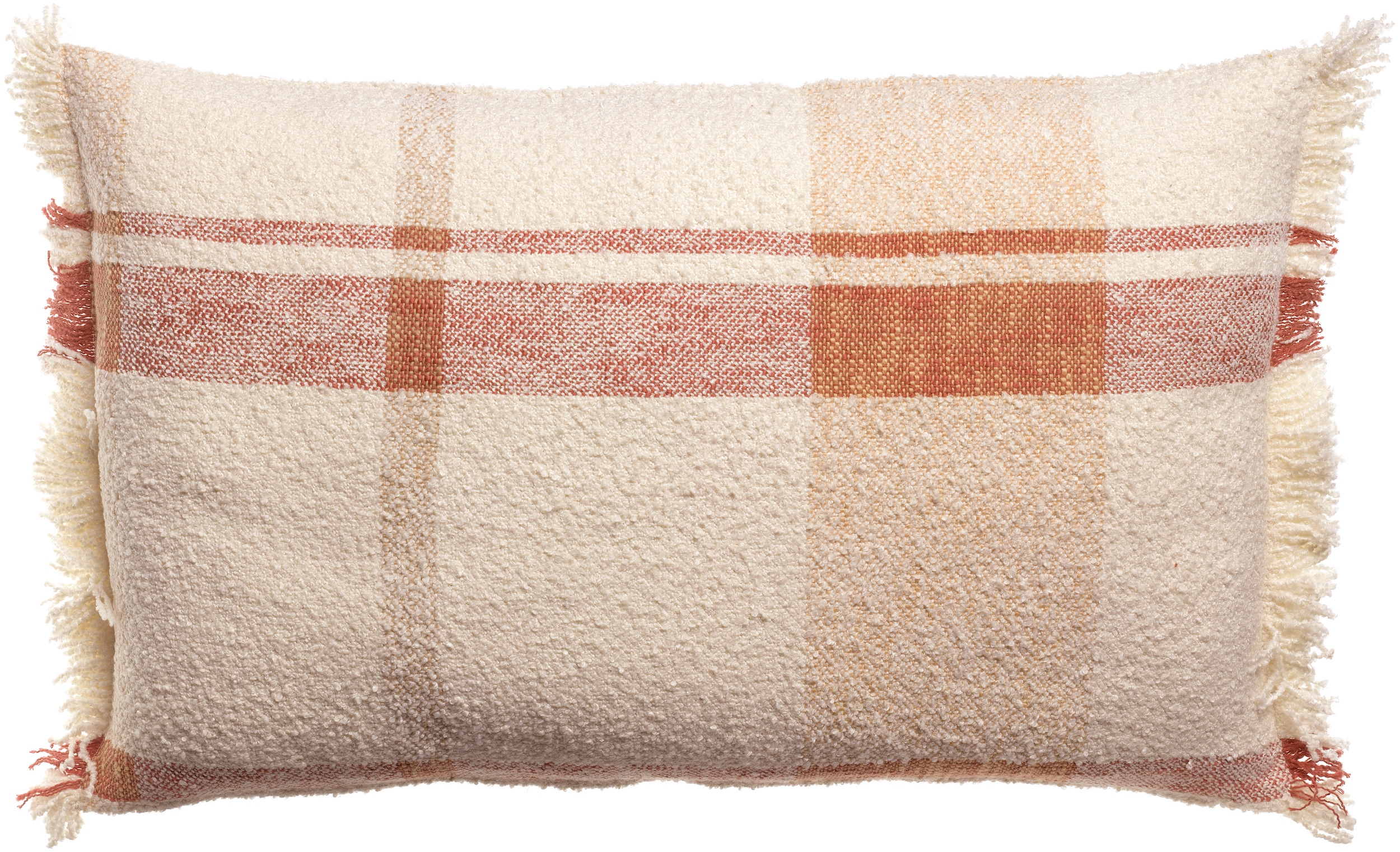 Coussin jacquard Jane Multico sienne 40 x 65