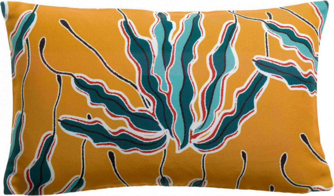 Coussin imprim Alga outdoor Bronze 30 x 50