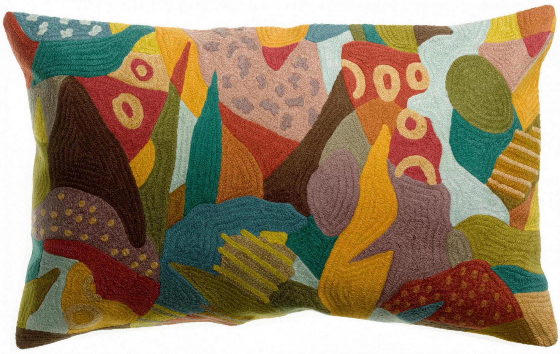 Coussin brod Izel Minral 40 x 65