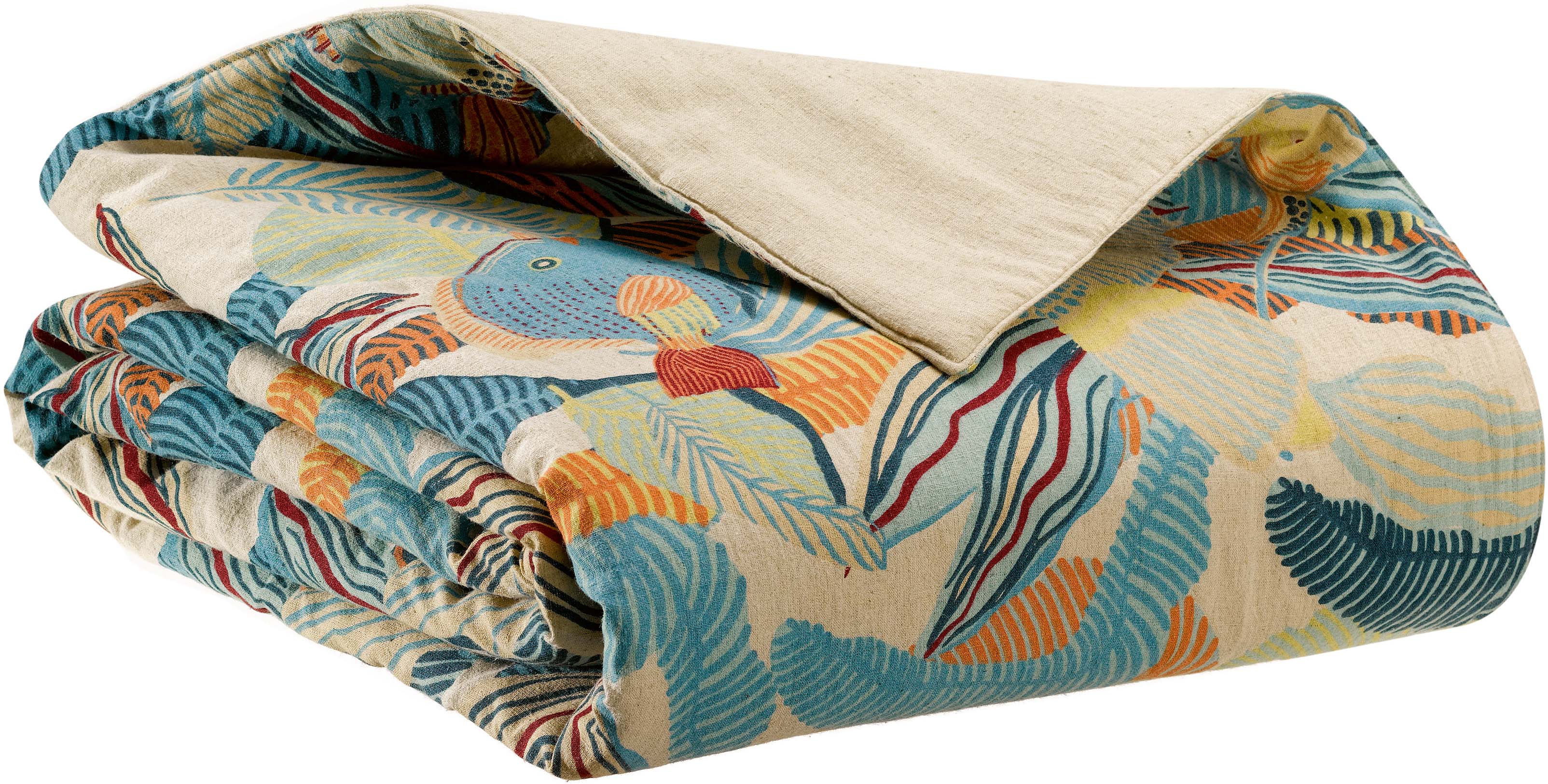 Edredon imprim Dori Lagon 85 x 200