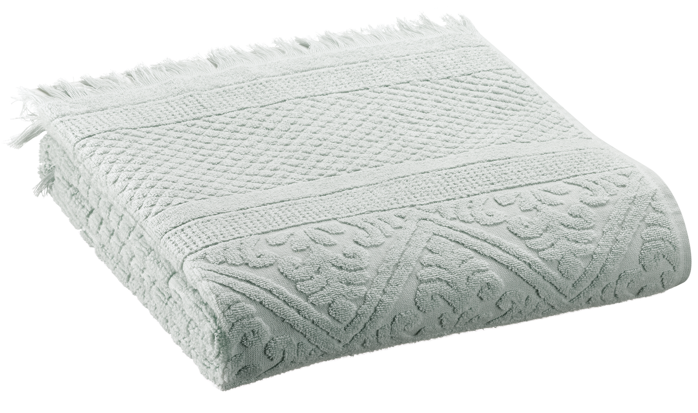 Serviette de toilette uni Zo Jade 50 x 100