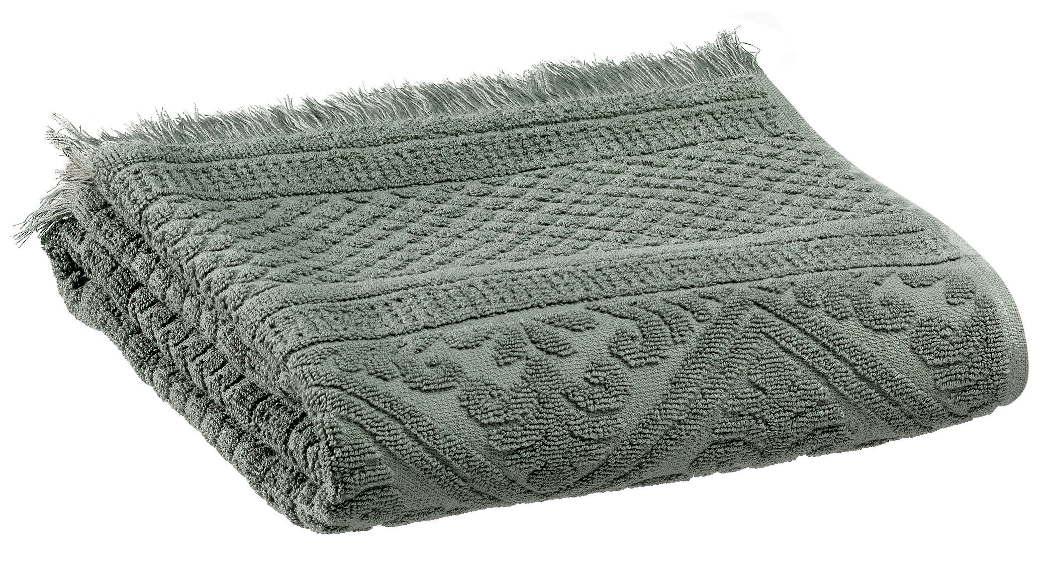 Serviette de toilette uni Zoe Thym 50 x 100