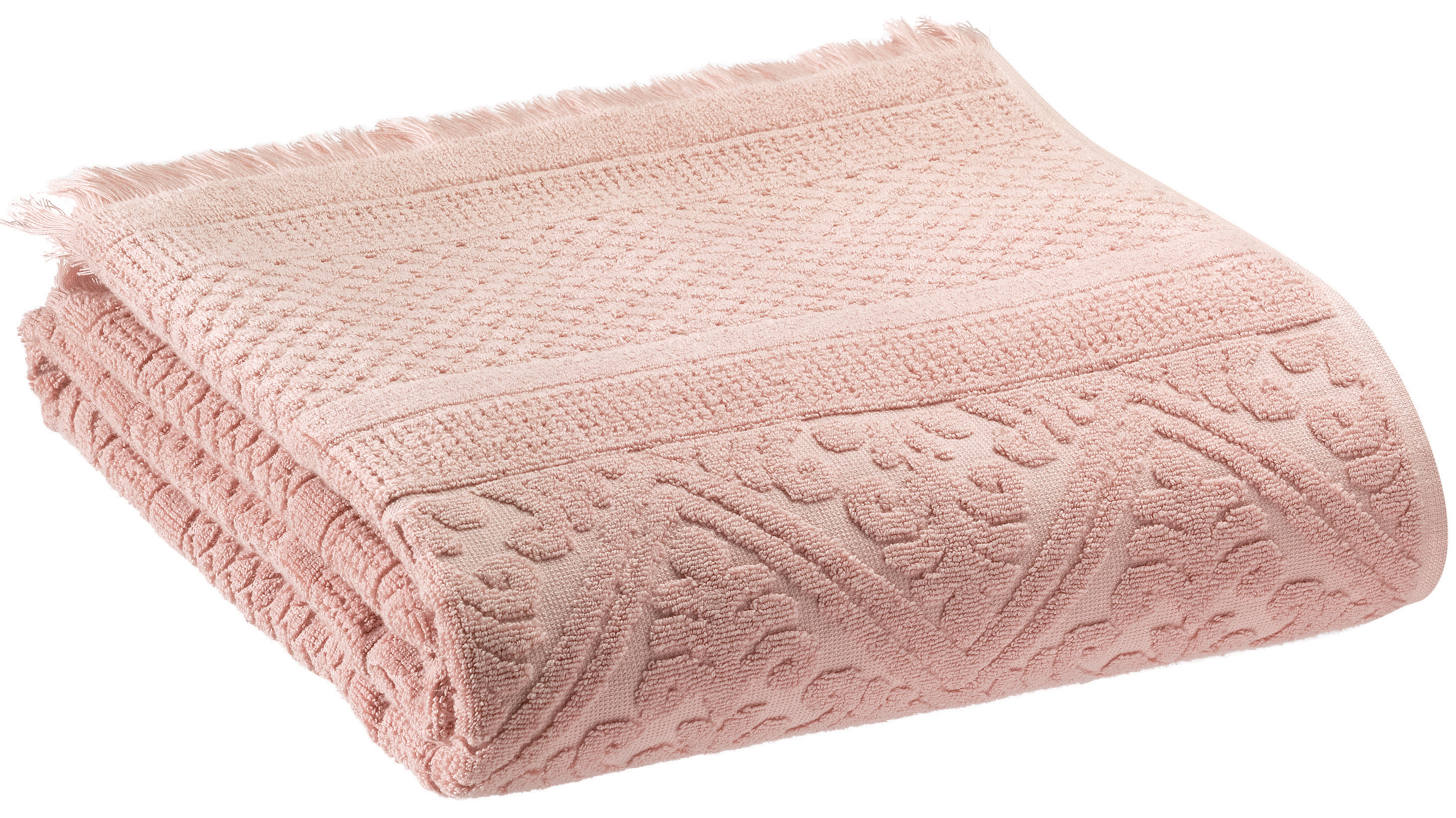 Serviette de toilette uni Zoe Aubepine 50 x 100