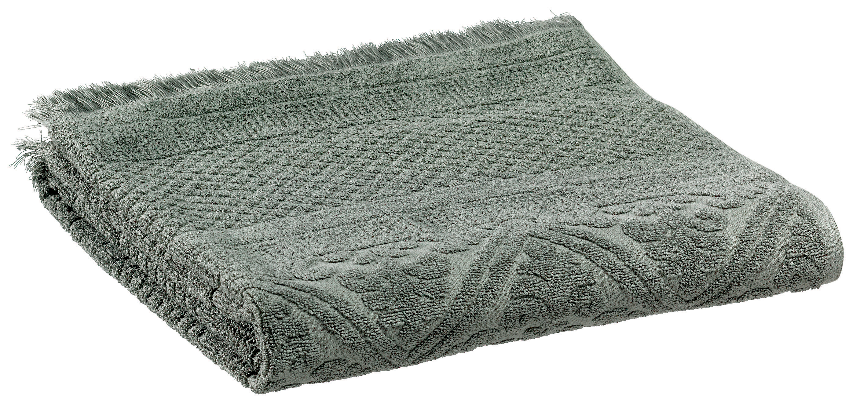 Drap de douche uni Zoe Thym 70 x 140