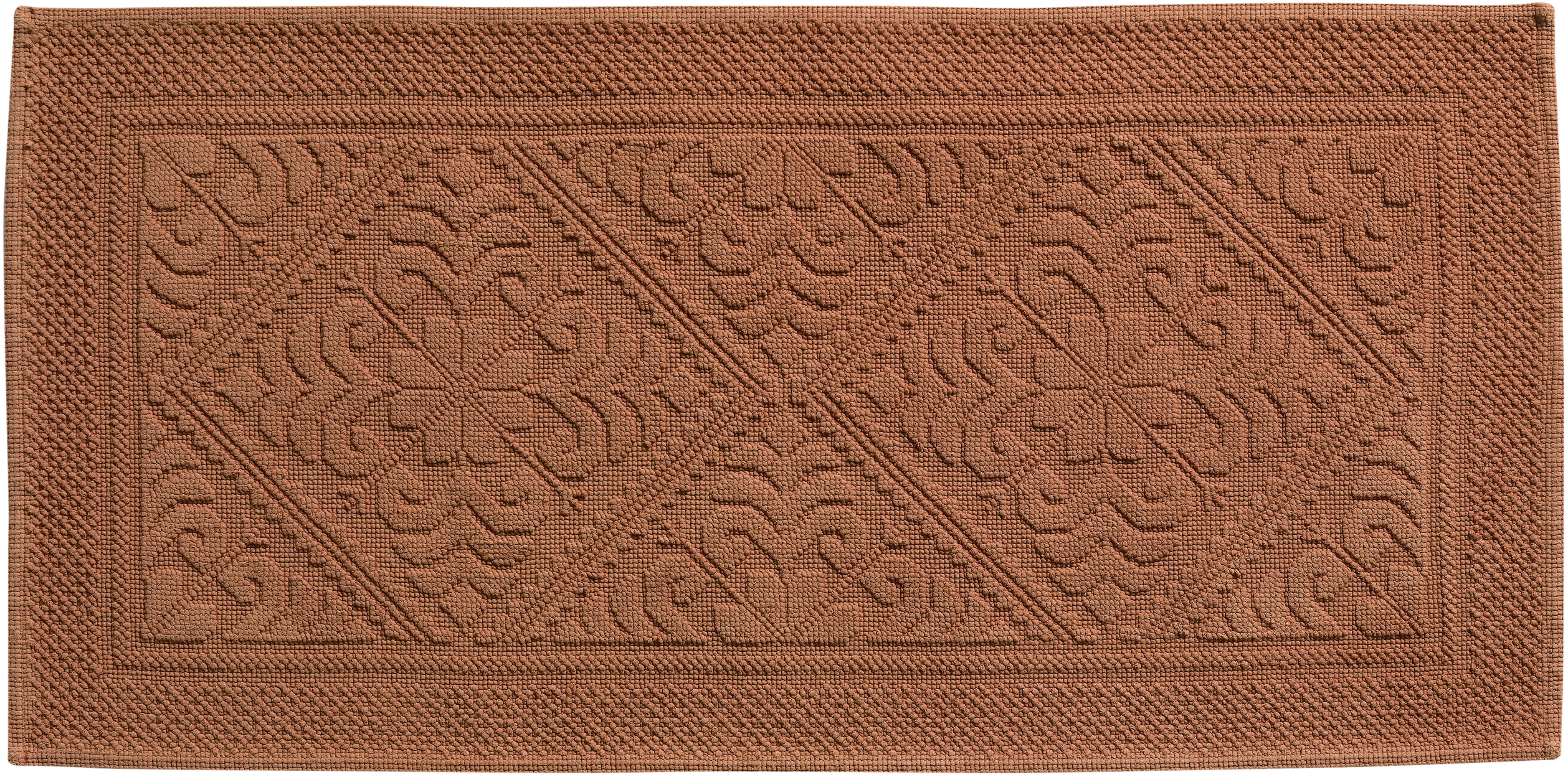Tapis de bain Enzo Cuivre 54 x 110
