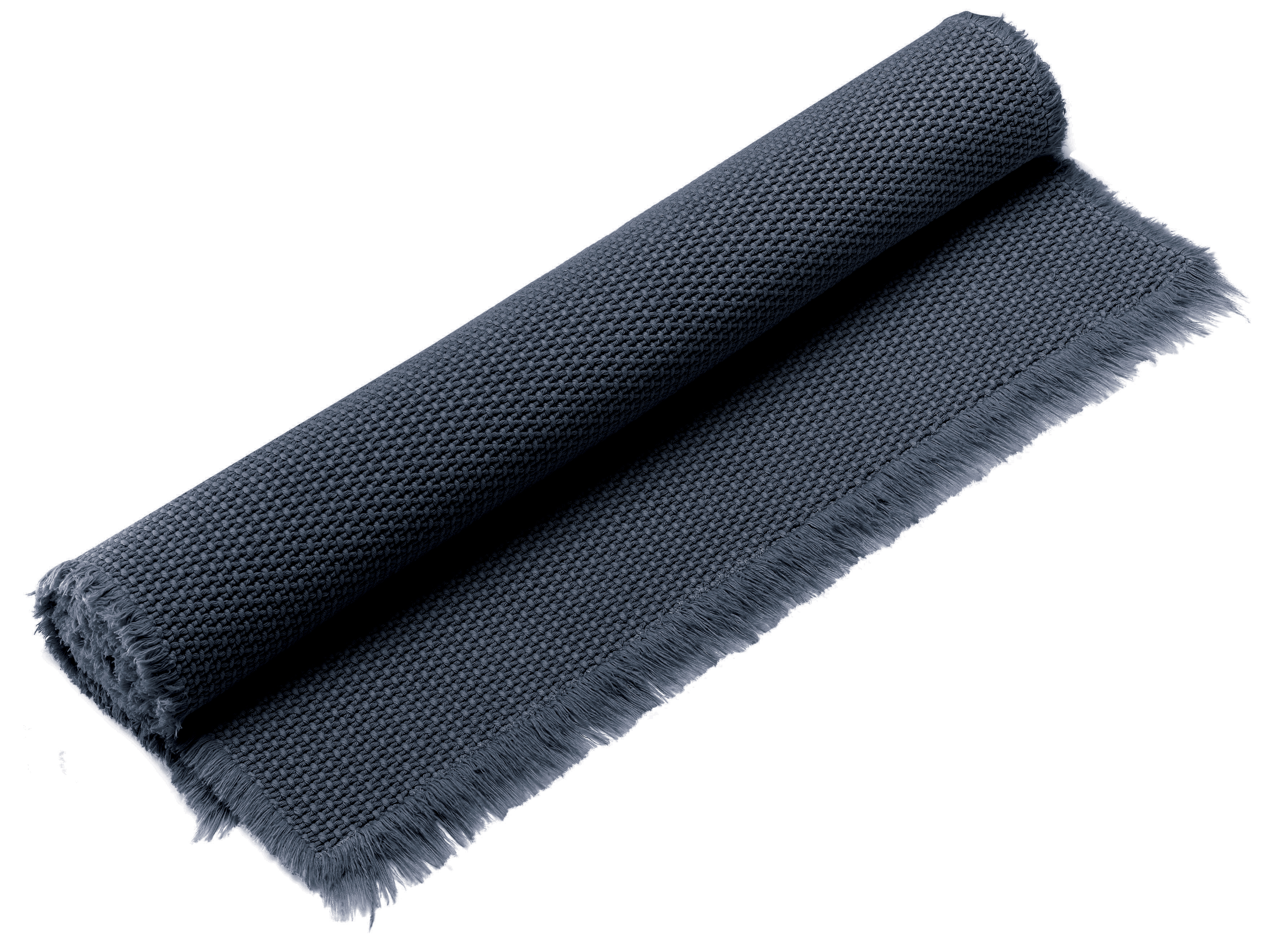 Tapis de bain uni Elly Ombre 54 x 64