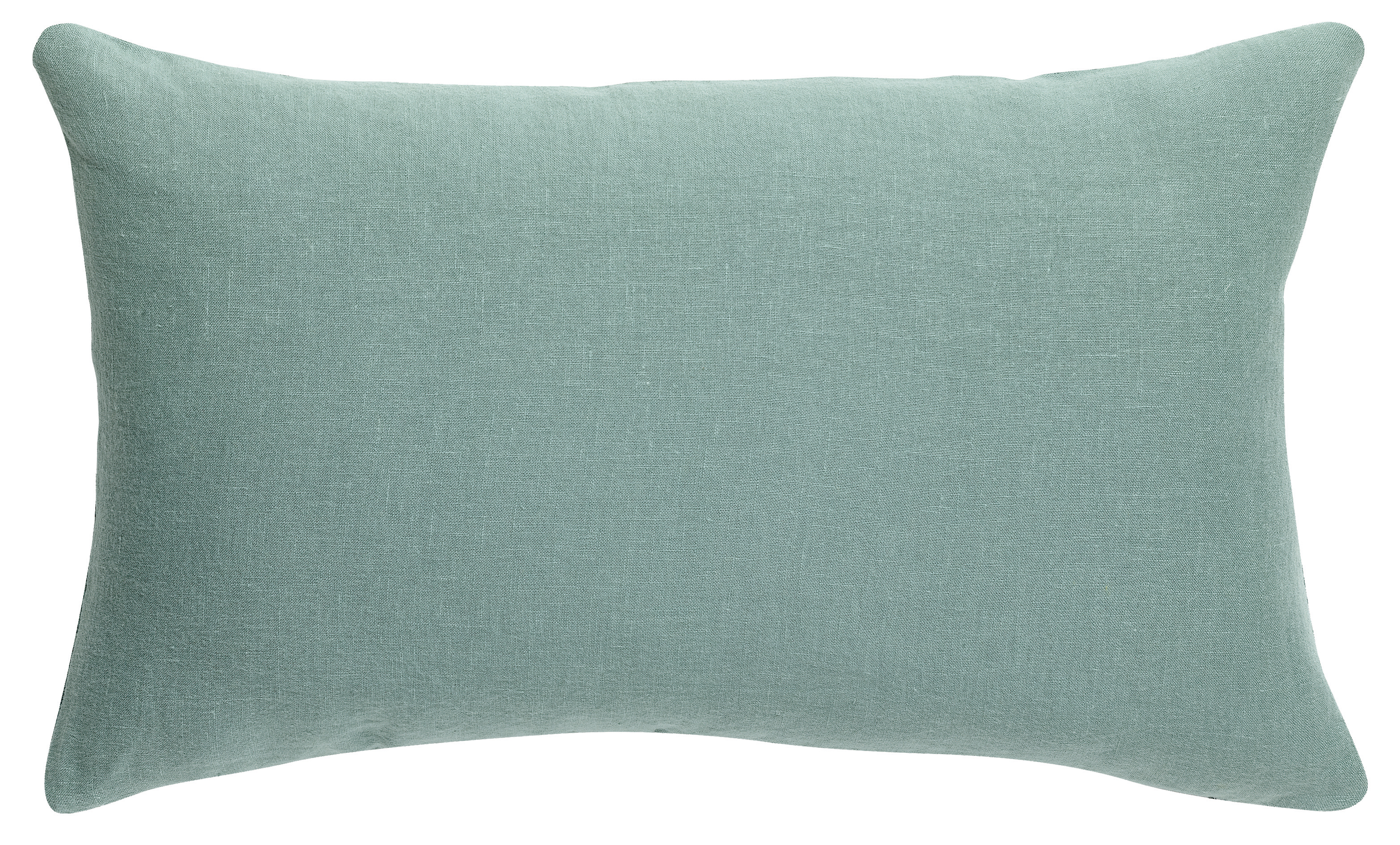 Coussin uni Zeff Vert de gris 40 x 65