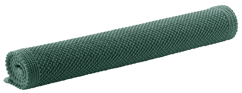 Tapis de bain uni Etia Fougre 54 x 110