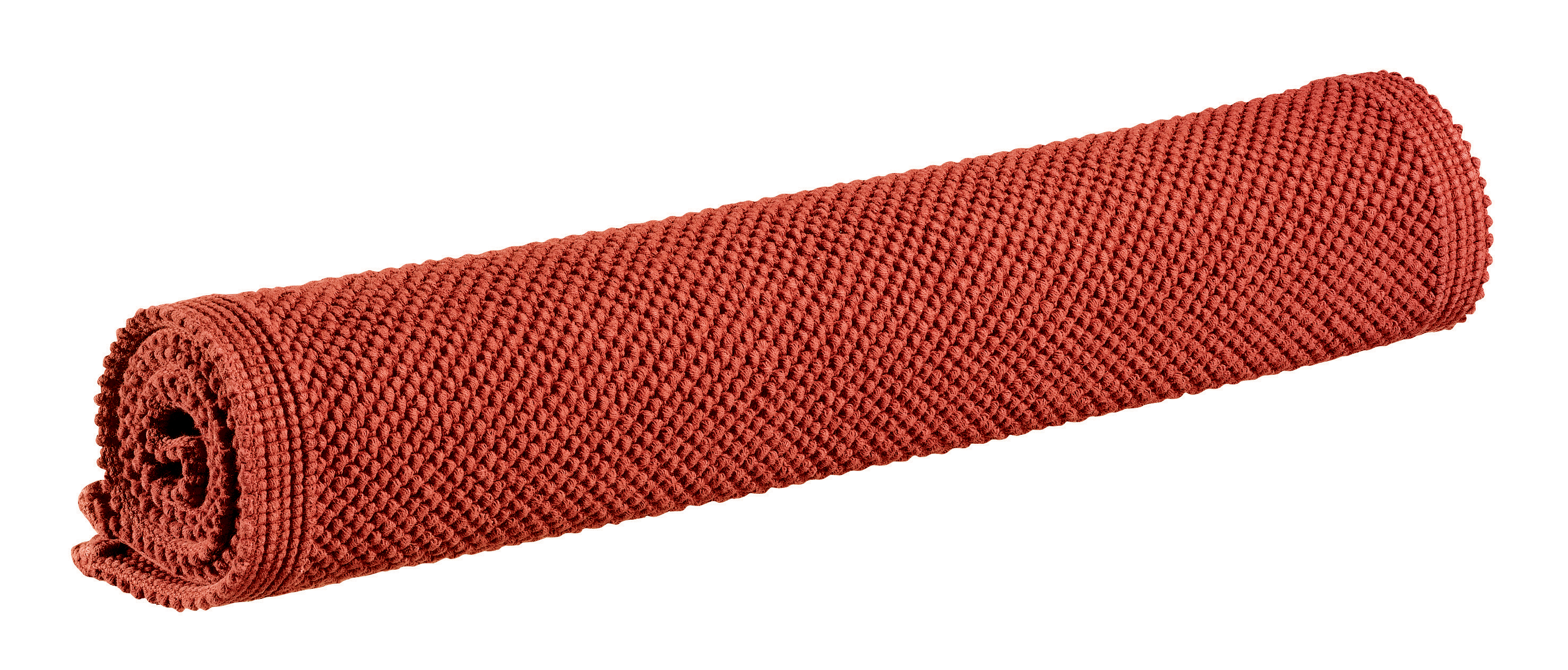 Tapis de bain uni Etia Rooibos 54 x 110