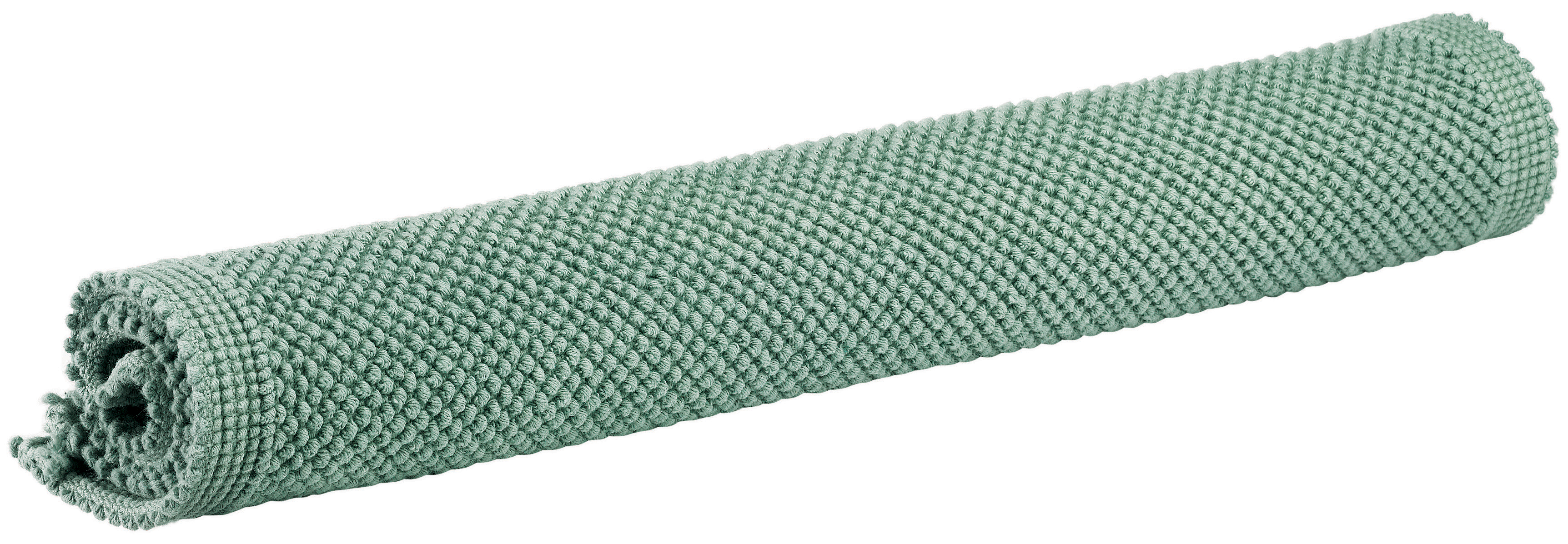 Tapis de bain uni Etia Sauge 54 x 110
