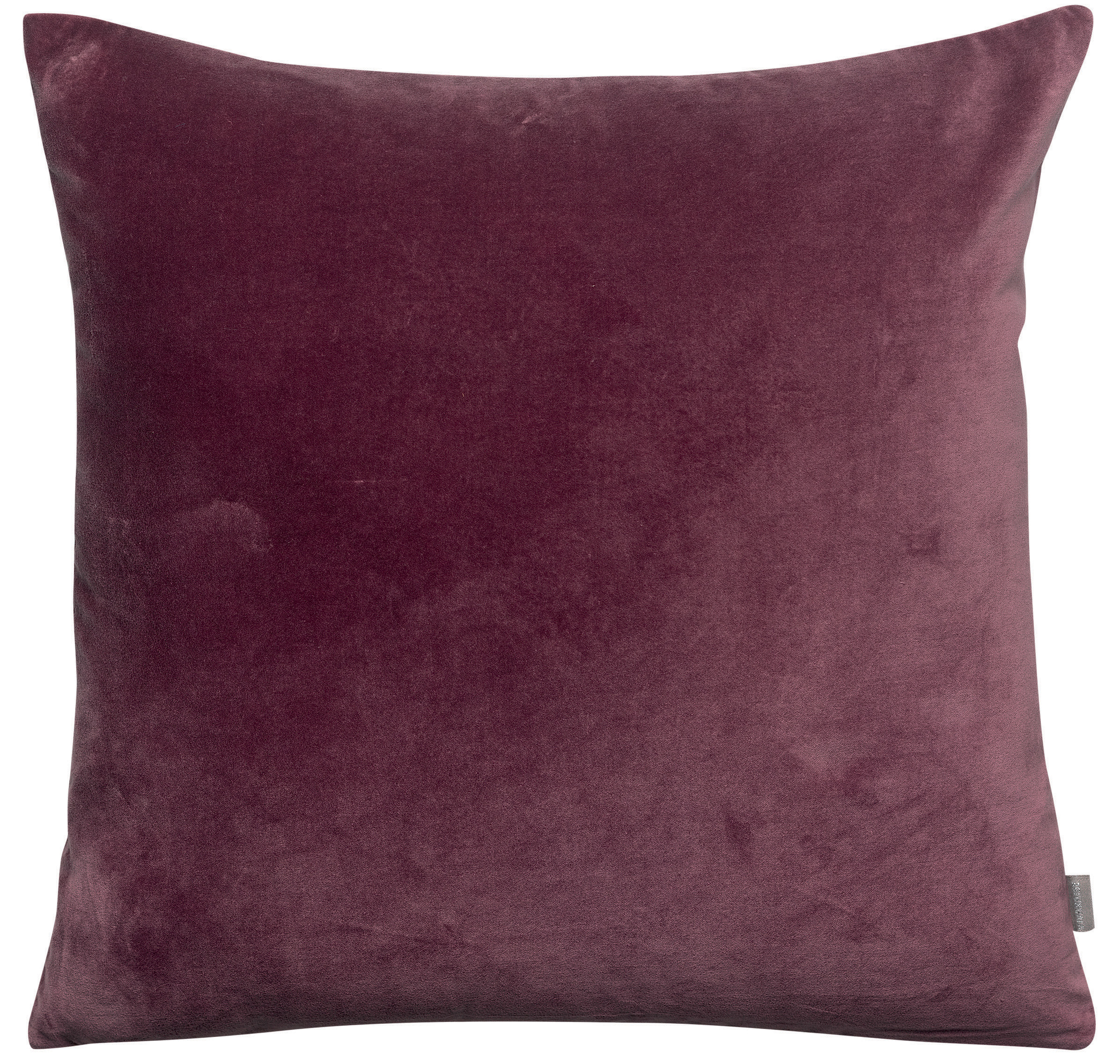 Coussin uni Elise Lilas 45 x 45