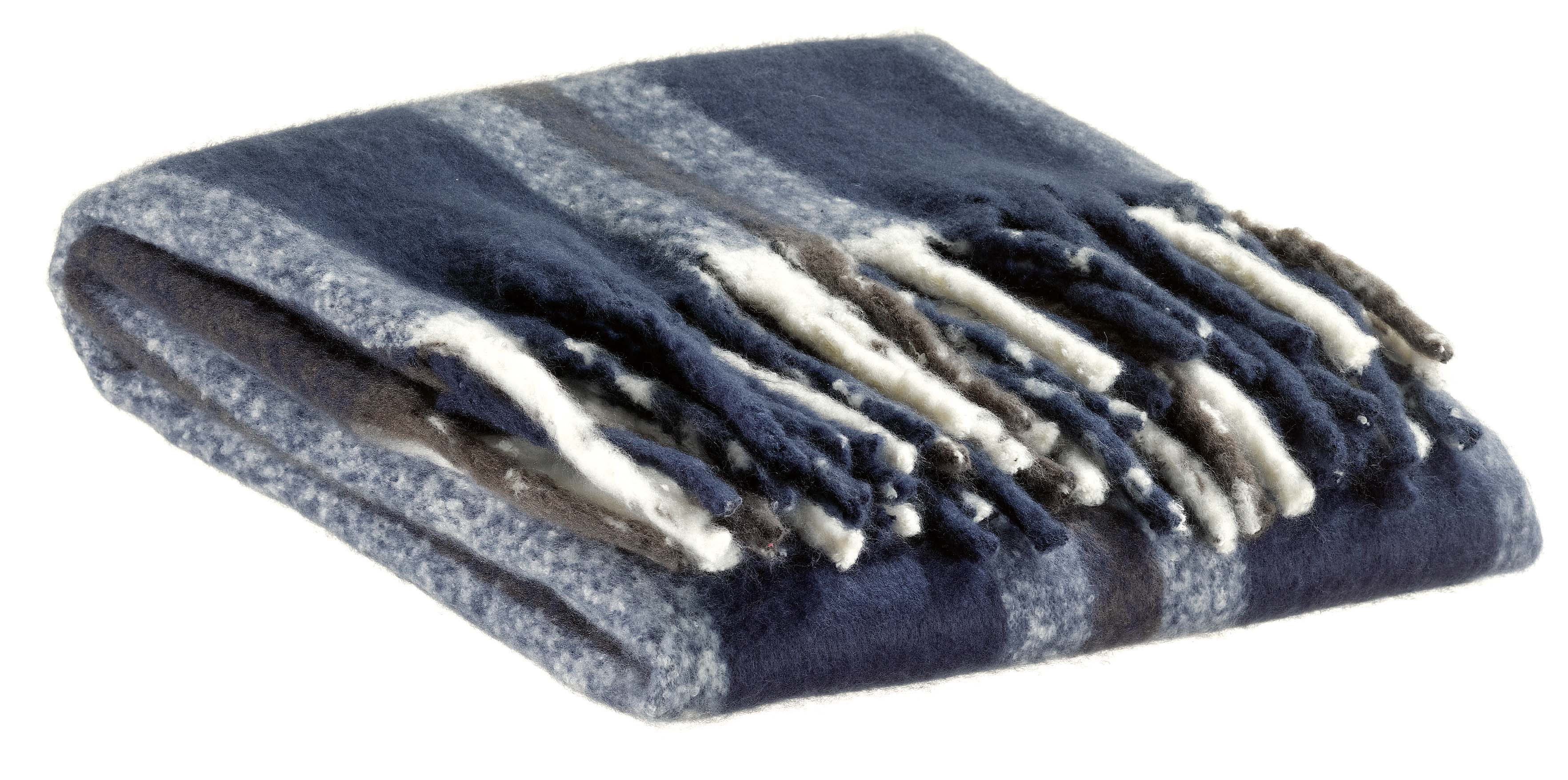 Plaid recycl Isabel ray Marine 130 x 160