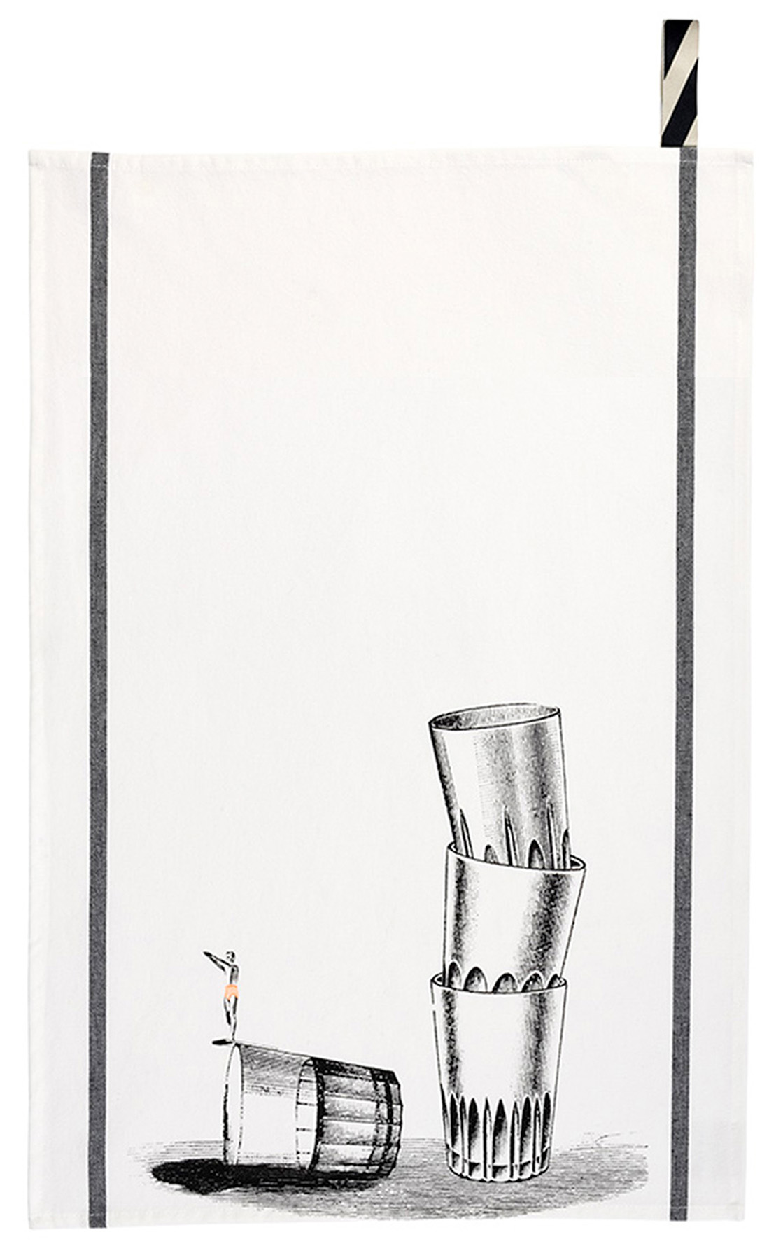 Torchon Victor Blanc 50 x 70