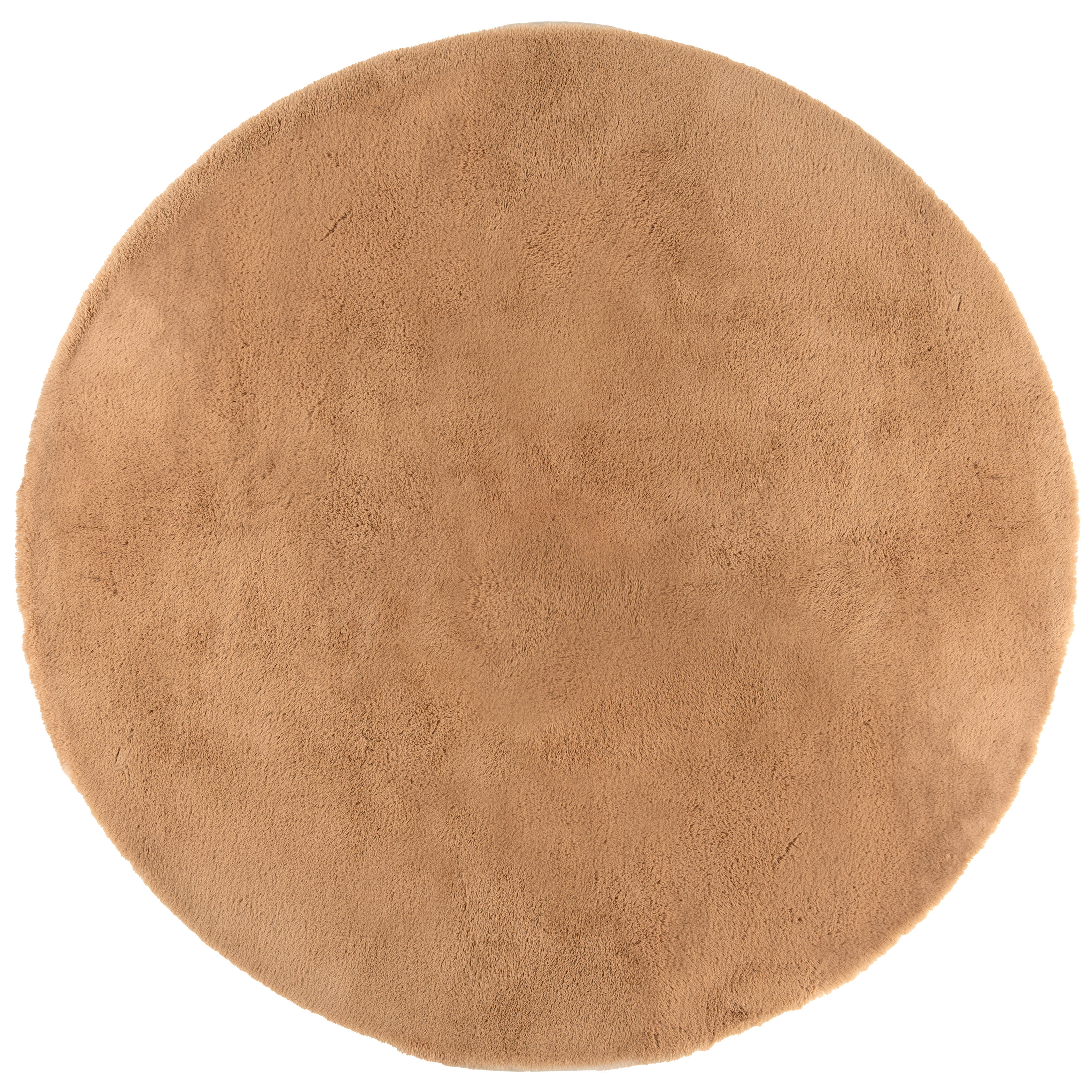 Tapis Eddy Camel diamtre 160 cm