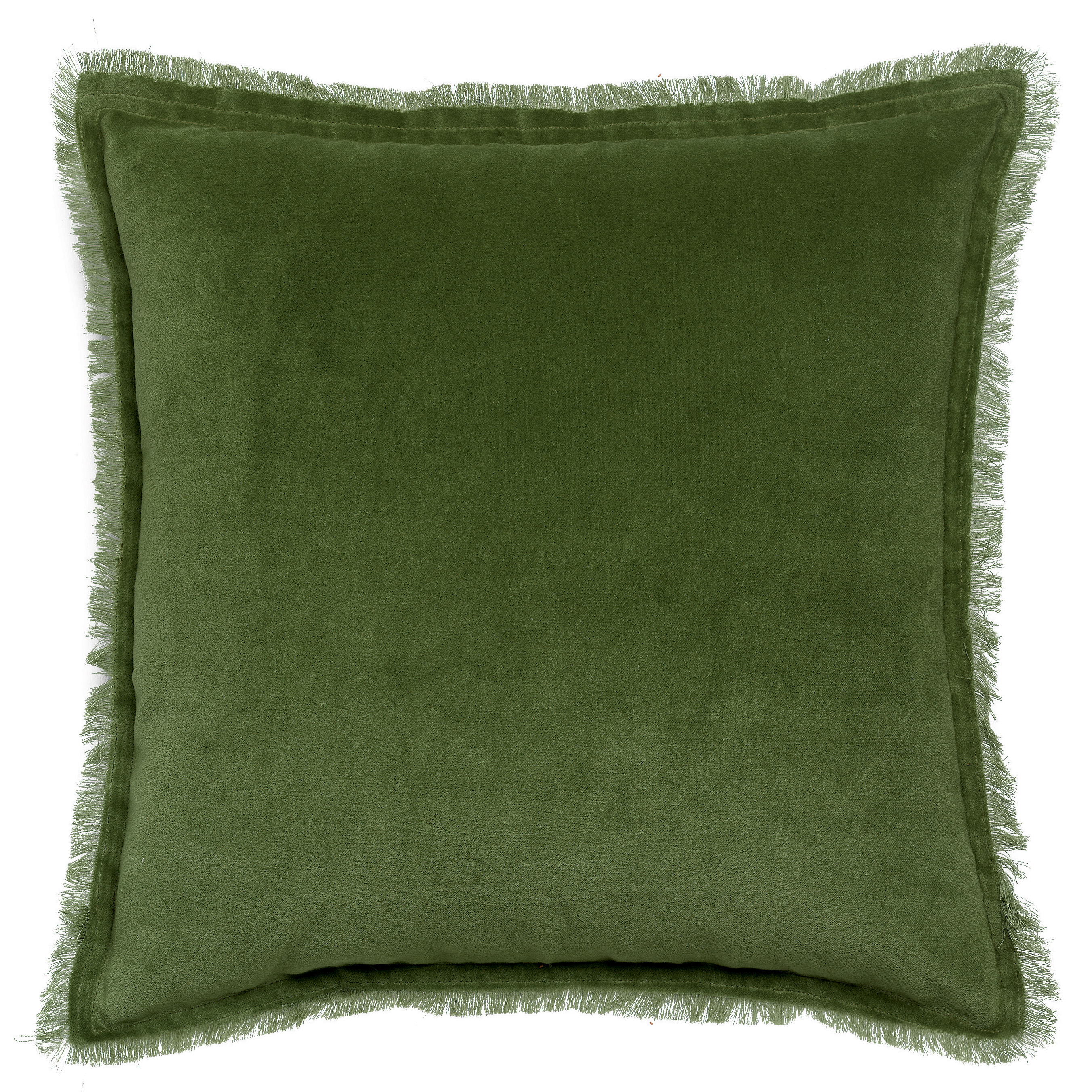 Coussin uni Fara Eucalyptus 45 x 45