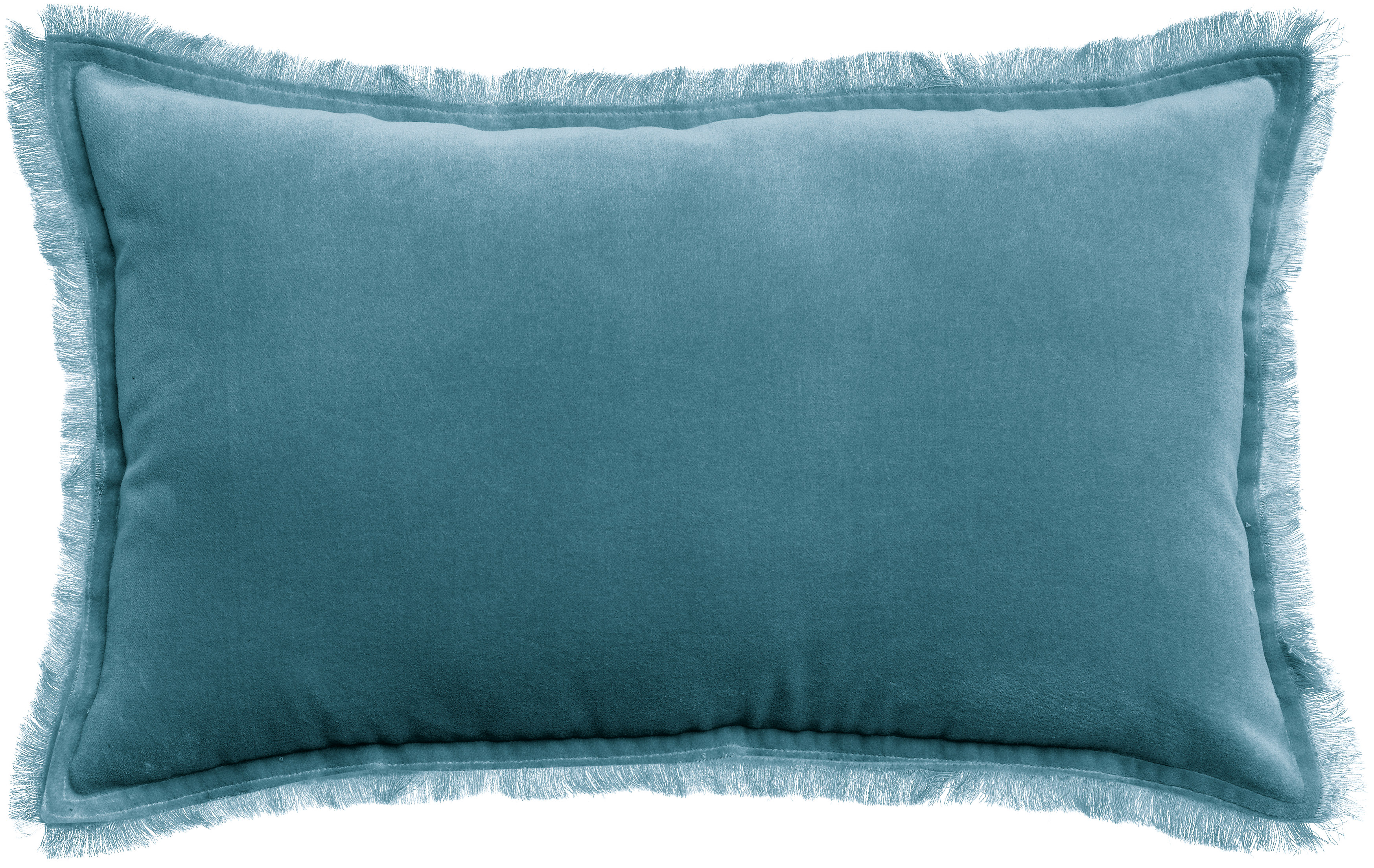 Coussin uni Fara Acier 30 x 50