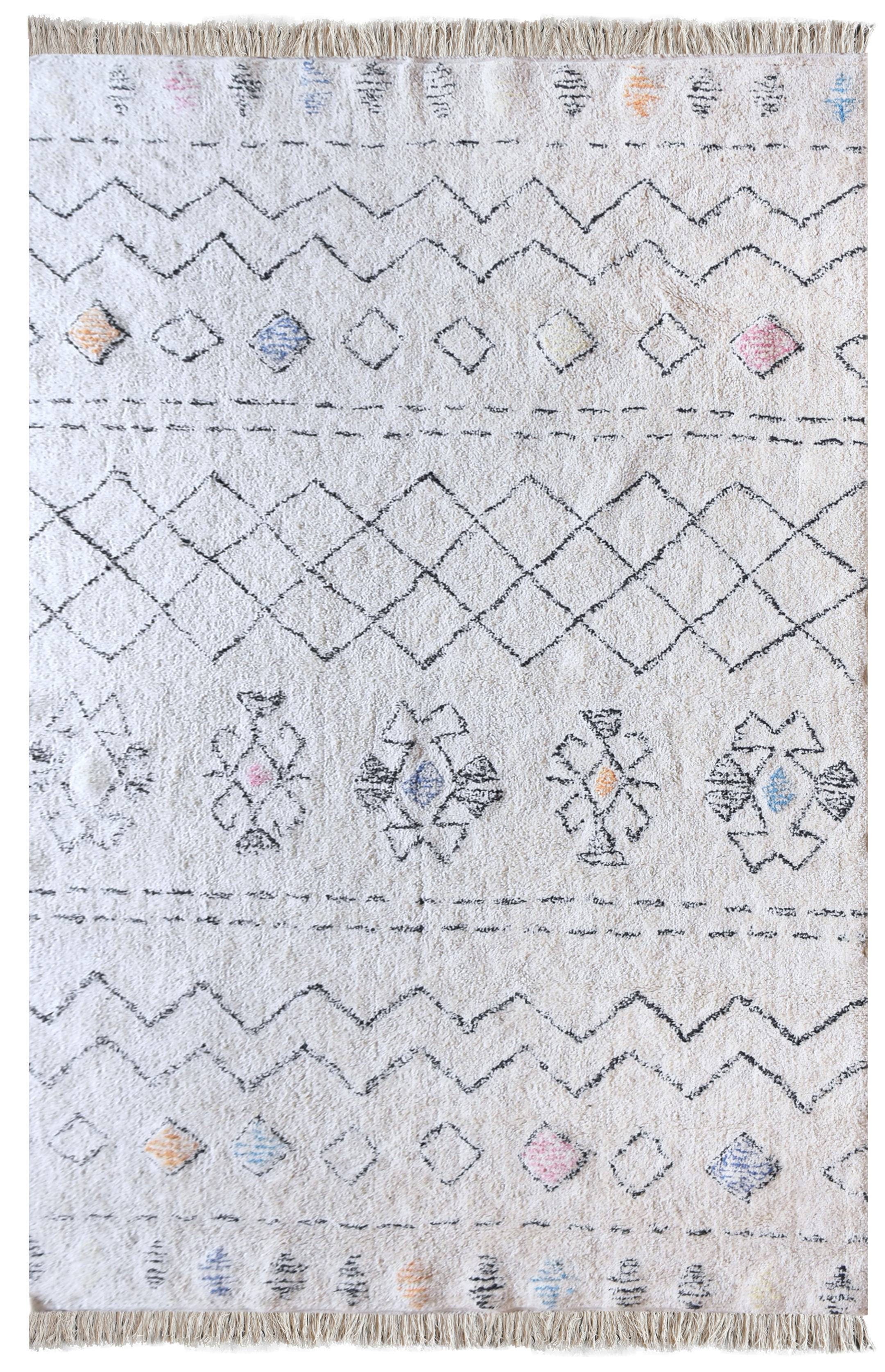 Tapis Seabert Ivoire/Multi 160 X 230