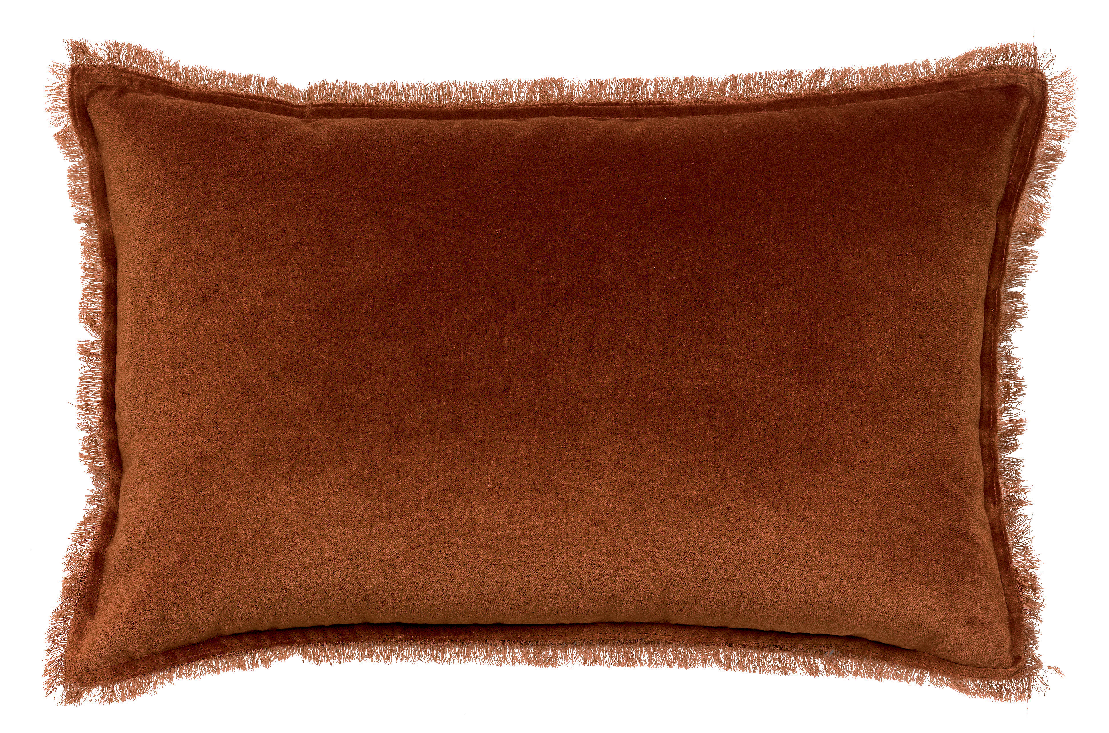 Coussin uni Fara Caramel 40 x 65