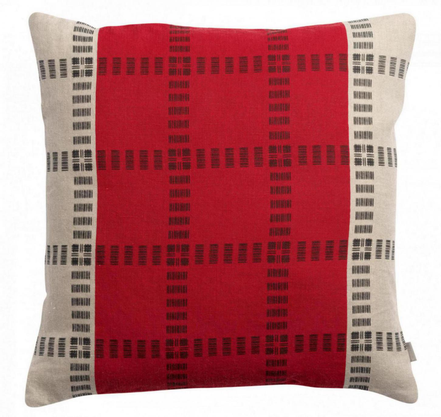 Coussin Zeff Eden Groseille 45 x 45