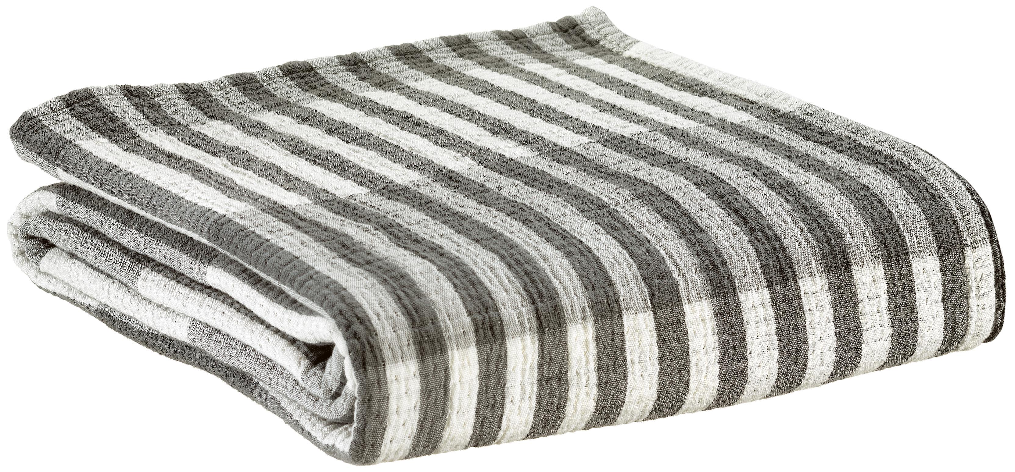 Plaid Calista Cendre 137 x 180