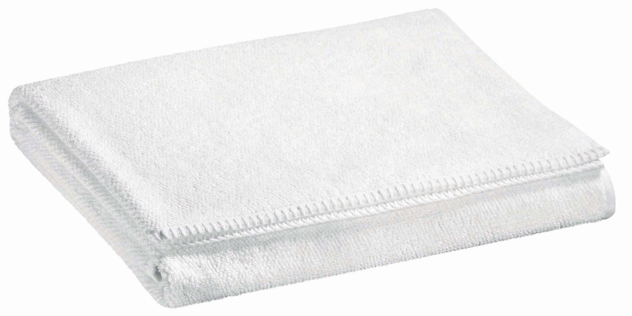 Serviette de toilette Bora Blanc 50 x 100