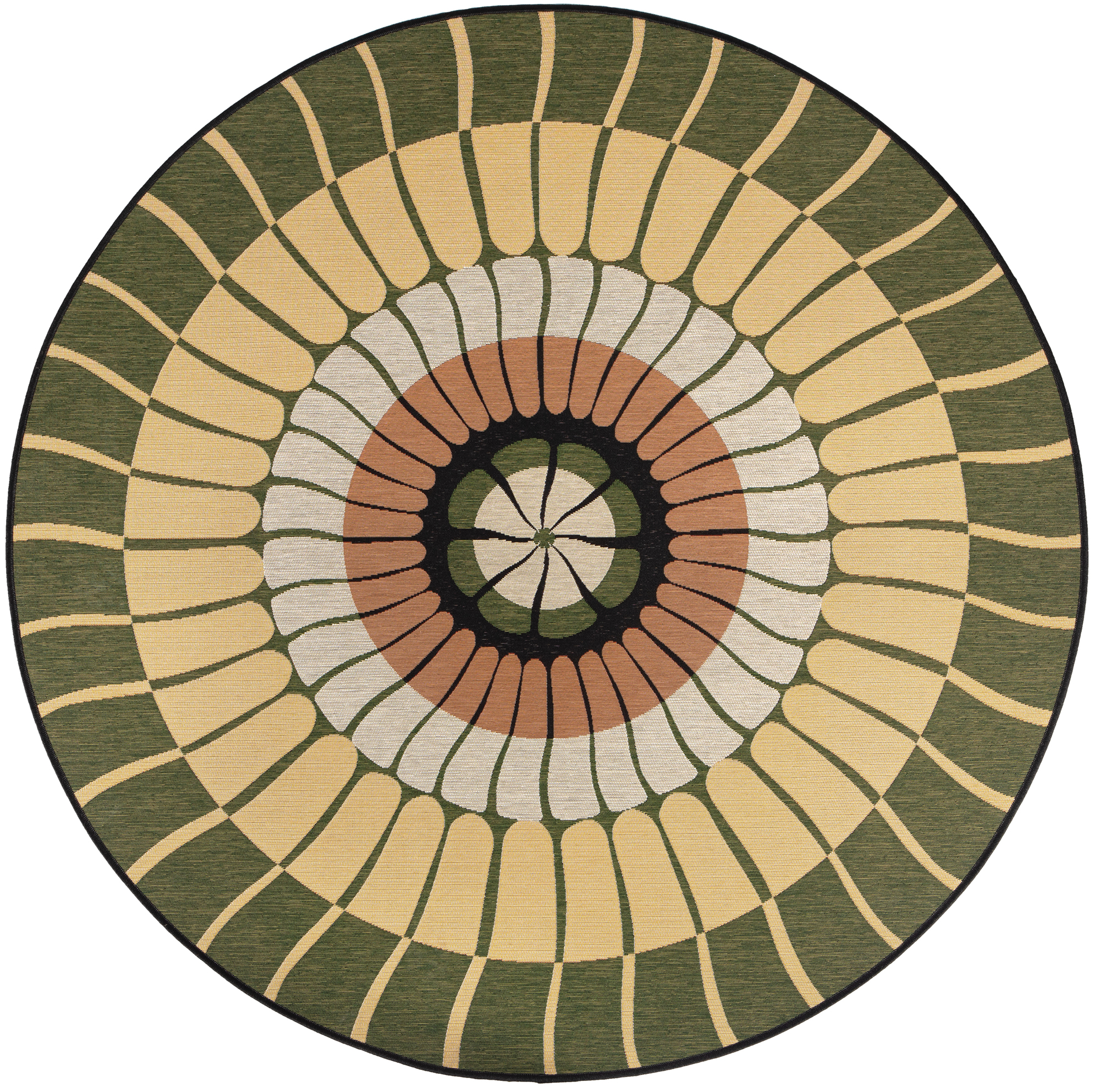 Tapis Zeno outdoor Cdre Diamtre 200 cm