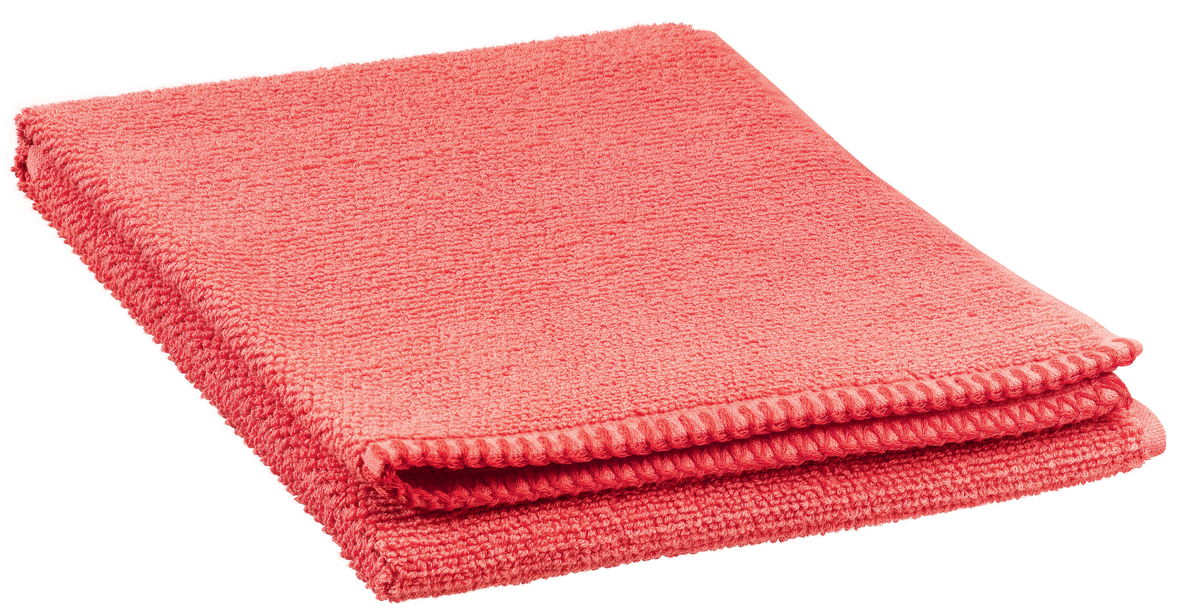 Serviette de toilette Bora Corail 50 x 100