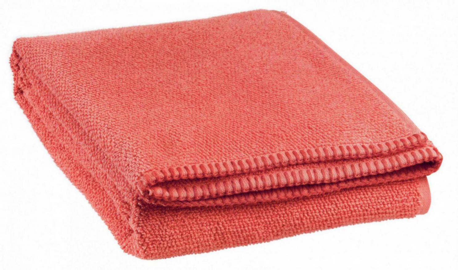 Drap de douche Bora Corail 70 x 130