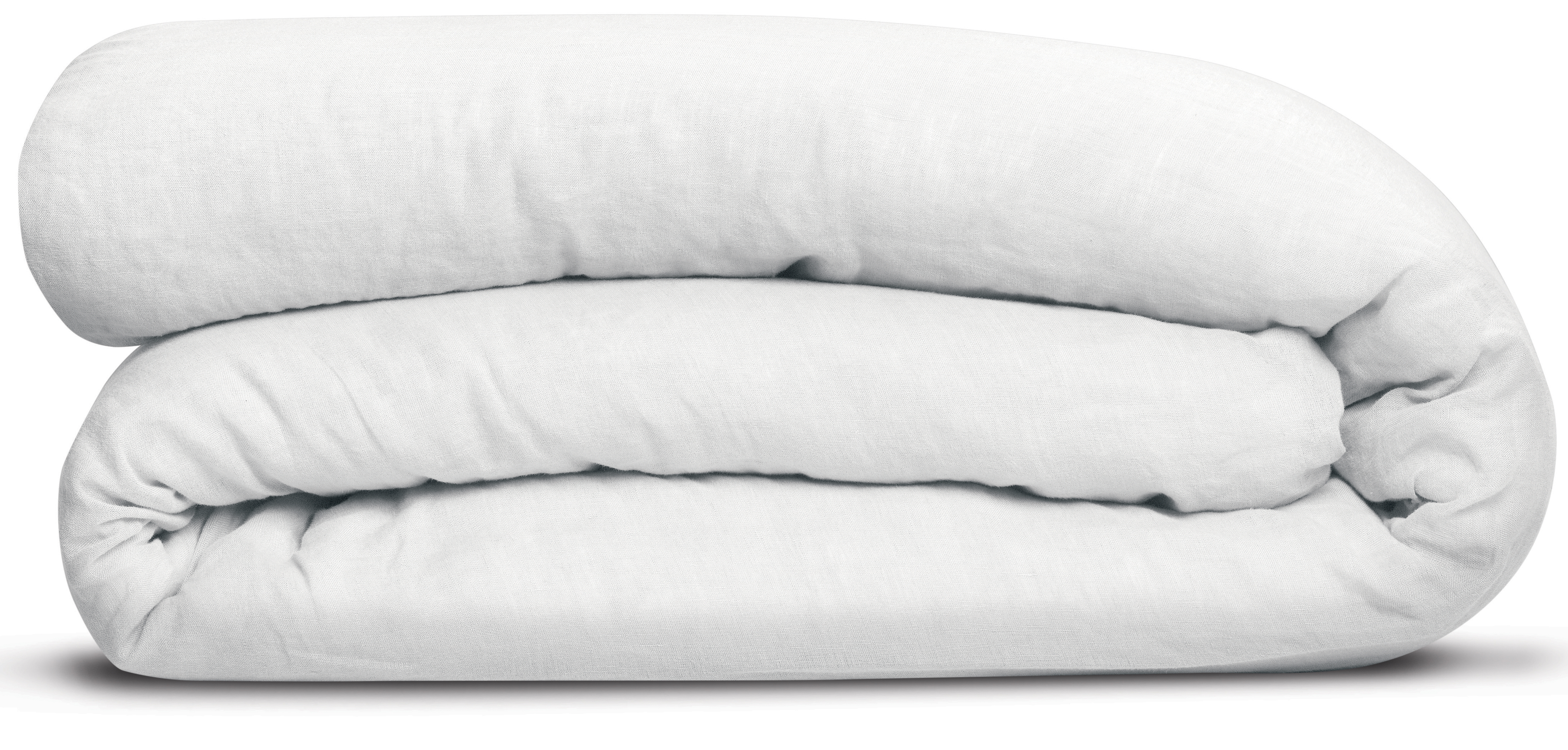 Housse de couette Linco Blanc 260 x 240 bouteille 40 cm