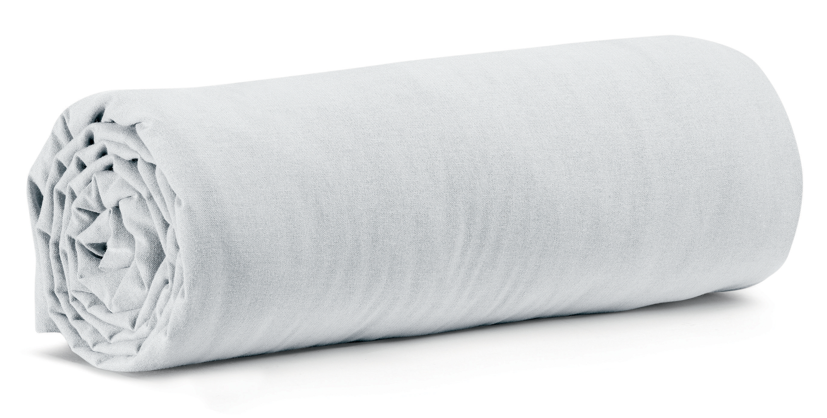 Drap housse Calita Blanc 160x200 bonnet 30 cm
