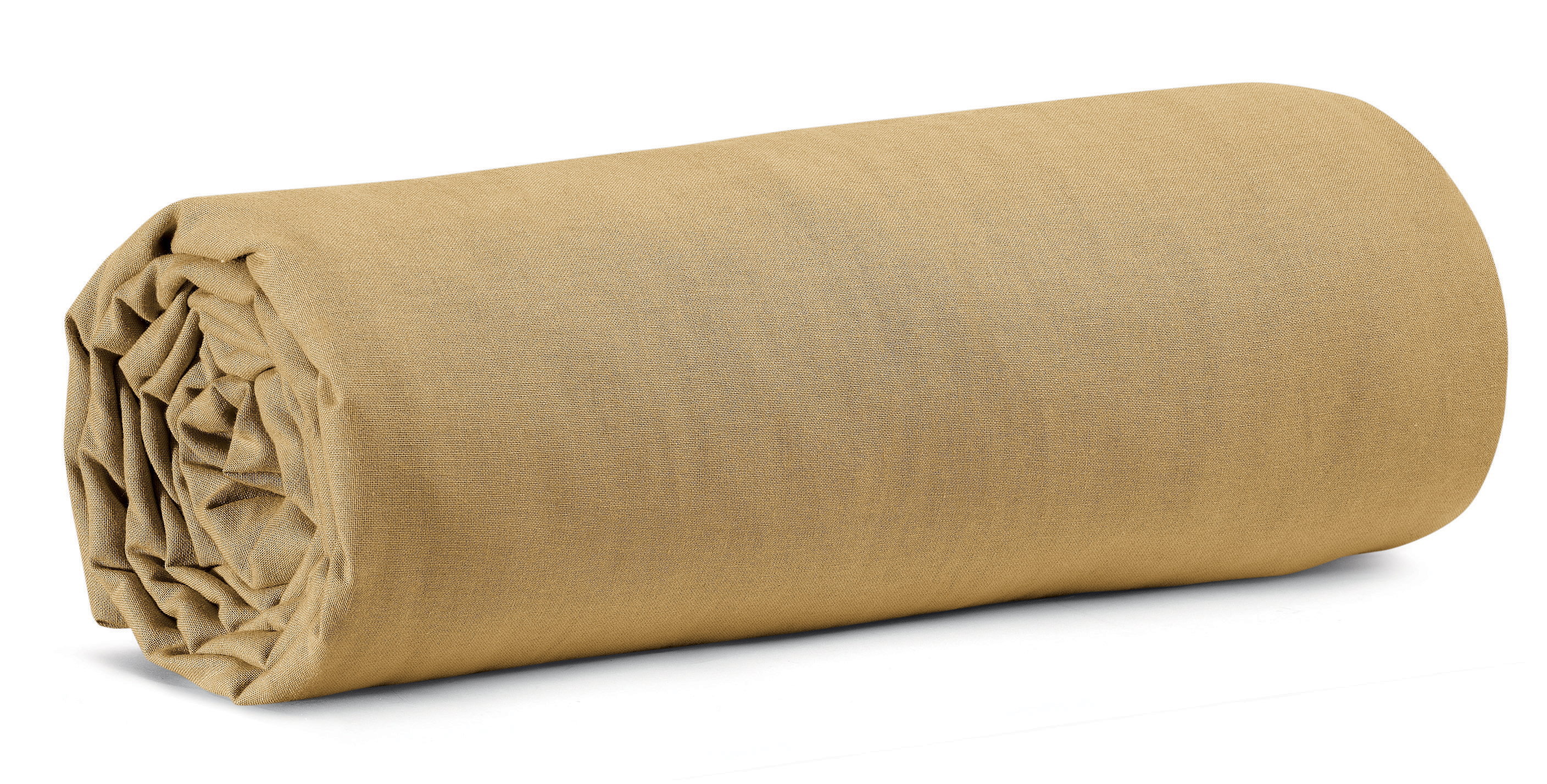 Drap housse Calita Gold 180x200 bonnet 30 cm