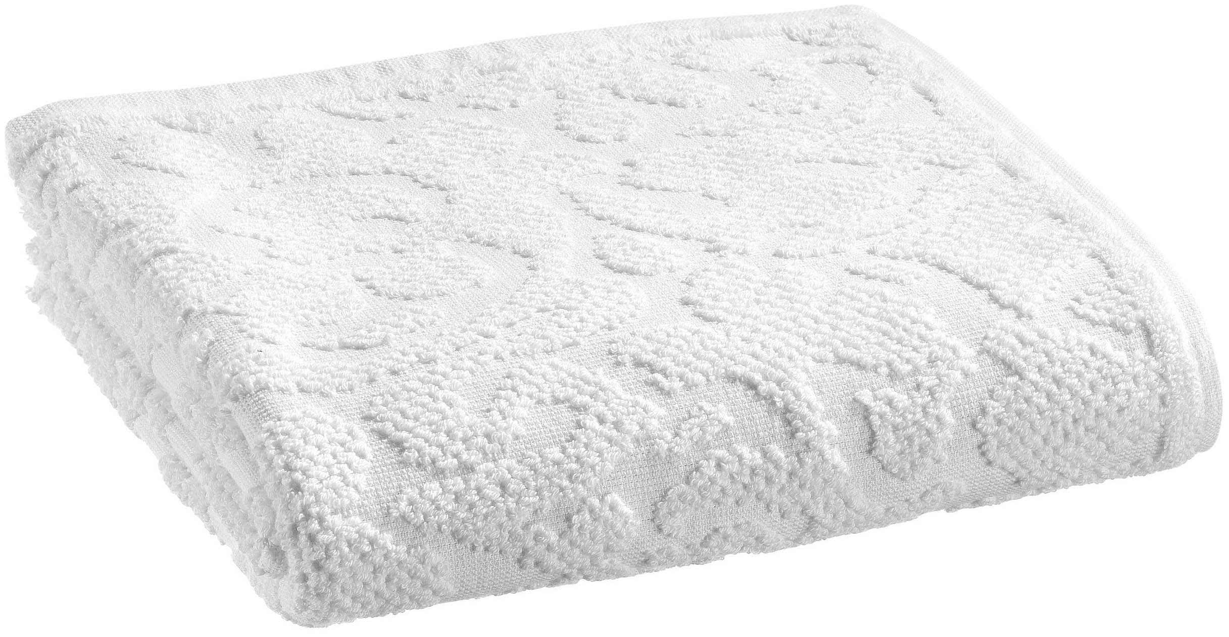 Serviette de toilette Gilda Neige 50 x 100