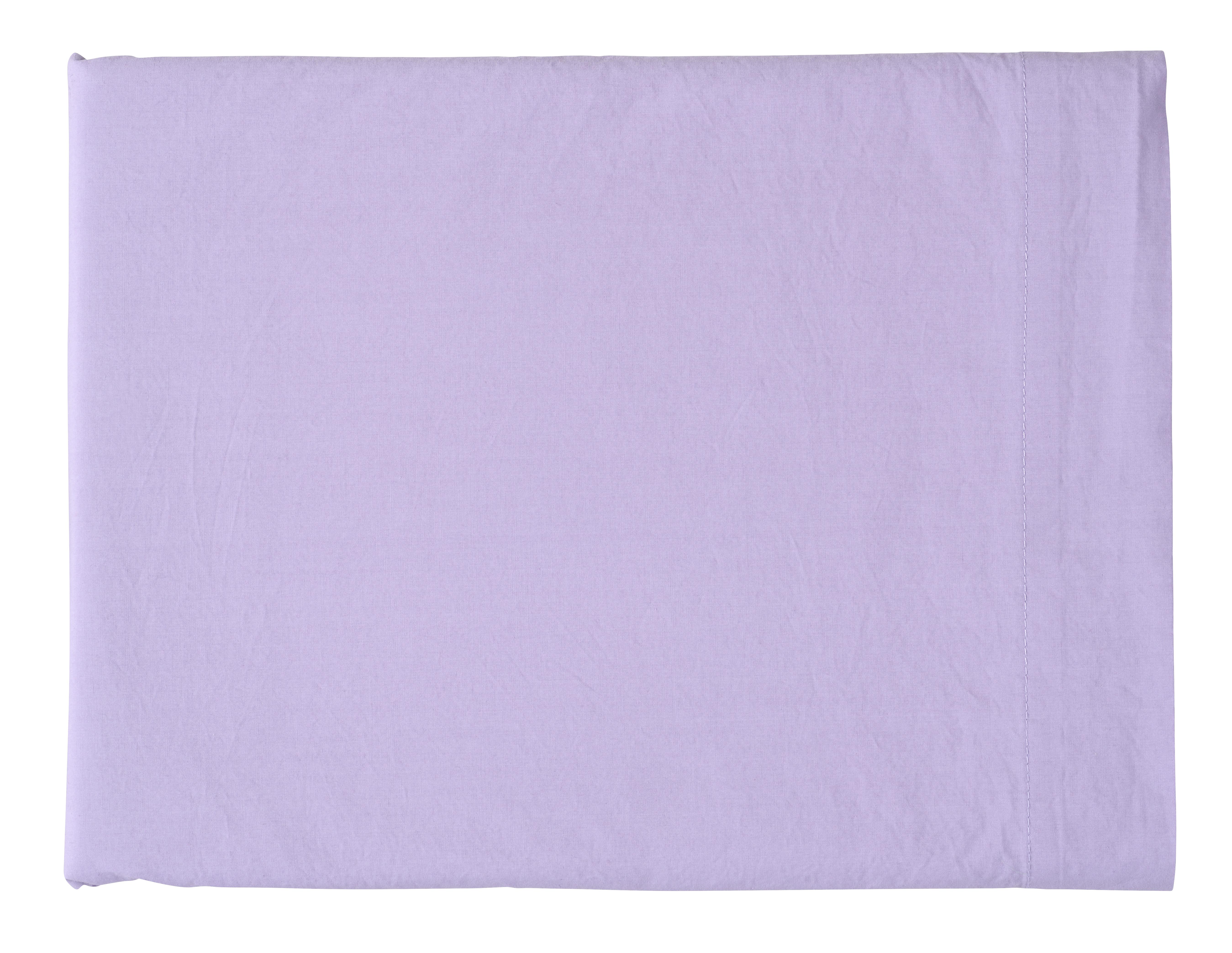 Drap plat Cleste Lilas 260 x 310